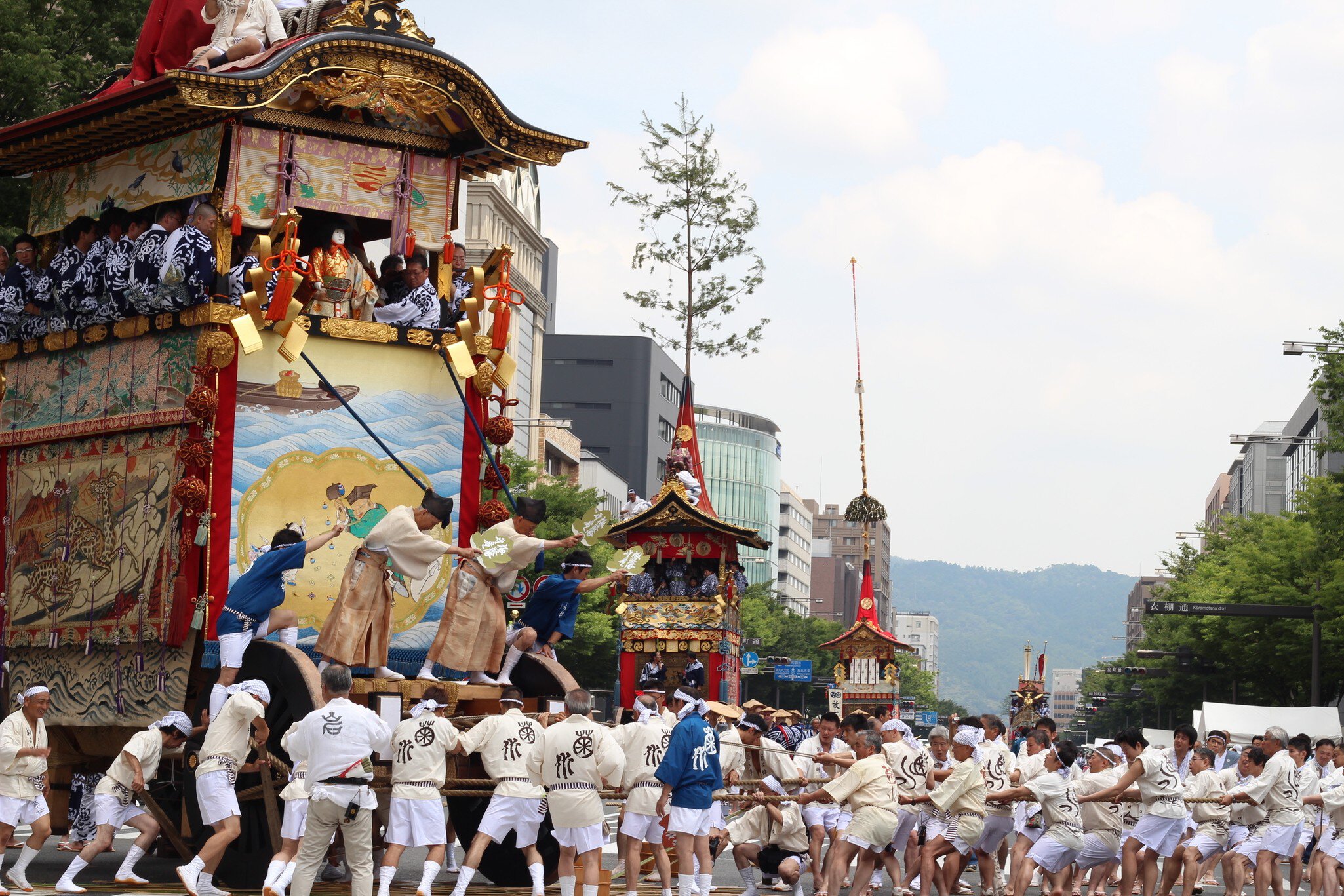 Kyoto, Japan - July 16, 2013: Gion Matsuri is Japan's most popular festival, held annually in Kyoto  License Type: media  Download Time: 2021-08-09T13:12:27.000Z  User:   Is Editorial: Yes  purchase_order:   