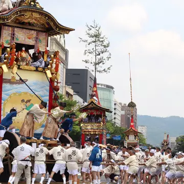 Kyoto, Japan - July 16, 2013: Gion Matsuri is Japan's most popular festival, held annually in Kyoto  License Type: media  Download Time: 2021-08-09T13:12:27.000Z  User:   Is Editorial: Yes  purchase_order:   