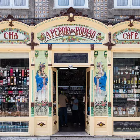 Exterior of A Pérola do Bolhão Porto