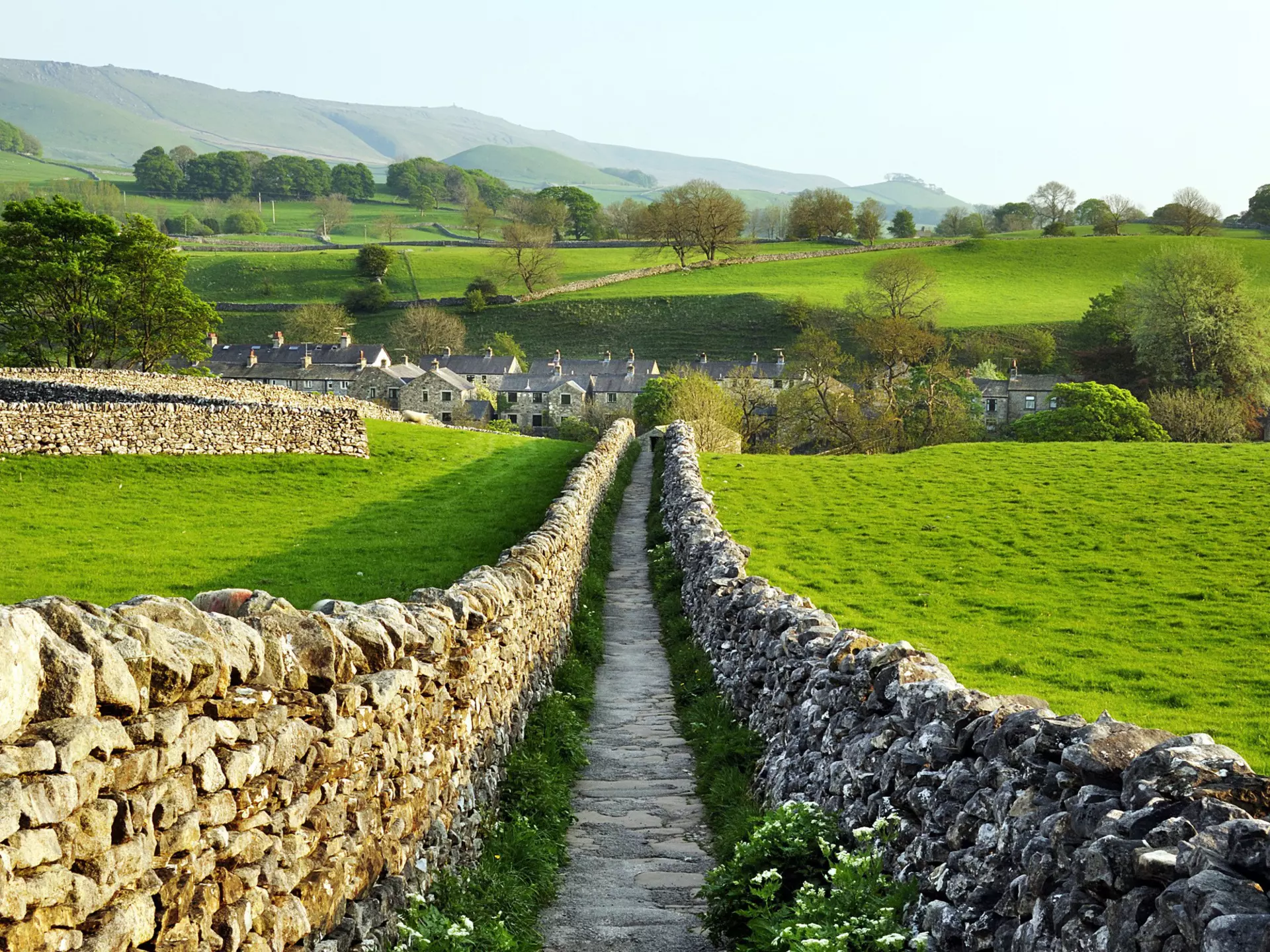 Yorkshire Dales National Park is a beautiful slice of the English countryside. Emily Marie Wilson/Shutterstock 