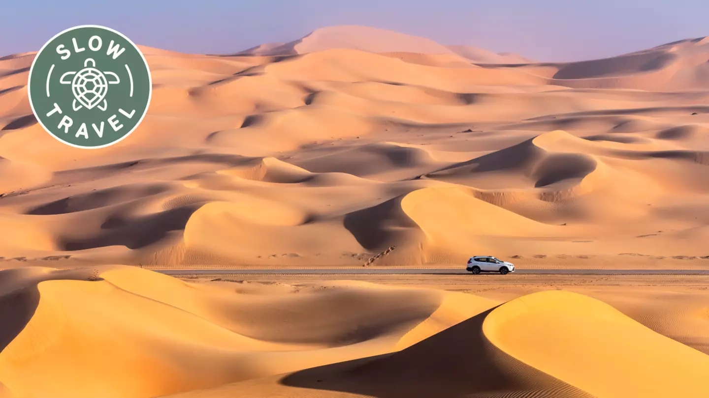 A long drive across the Arabian desert allowed the author to make a slow farewell to the region she had called home for decades © Getty Images