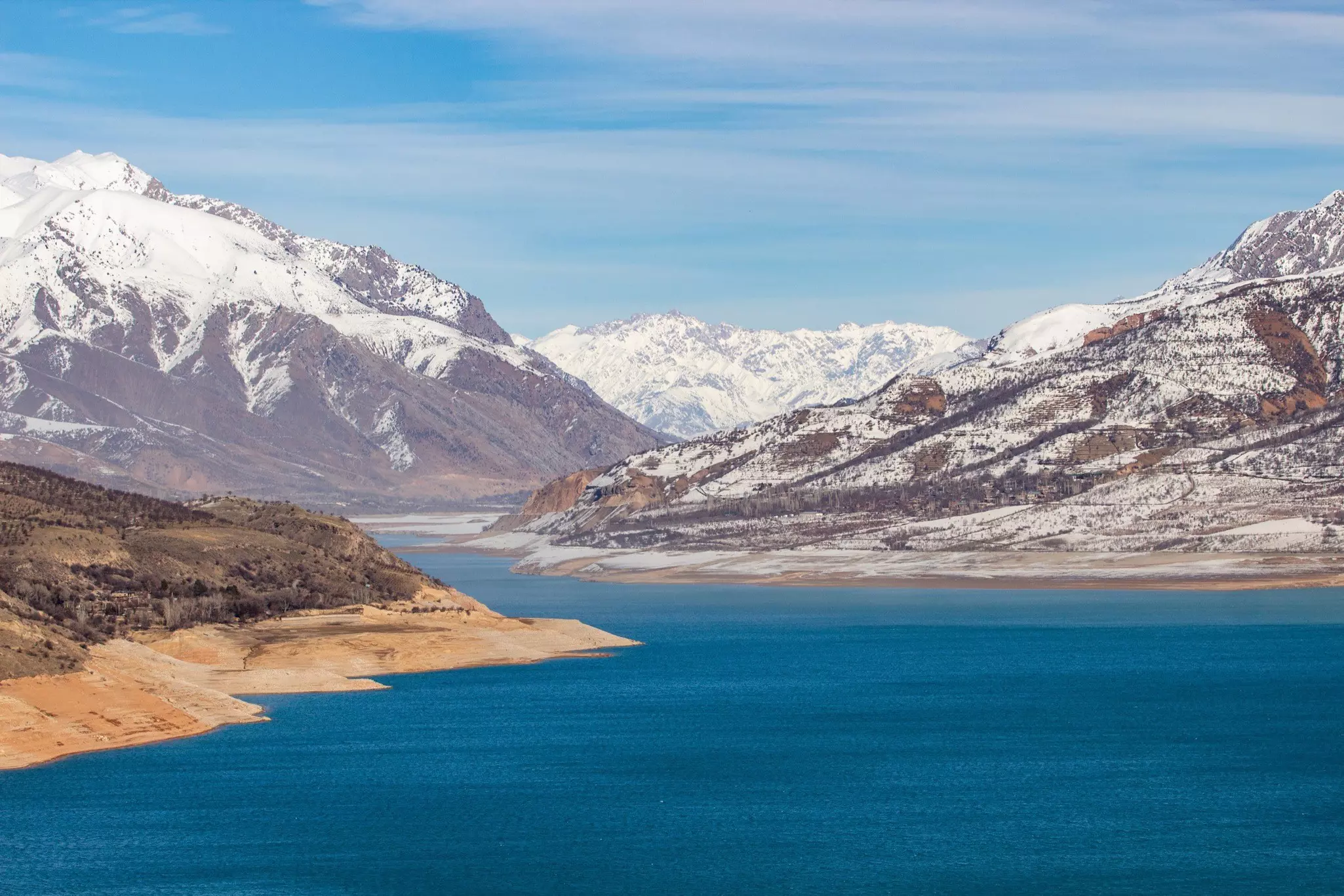 Hiking trails wind up to the summit of Big Chimgan peak, which is beautiful in Winter © 500px / Getty Images