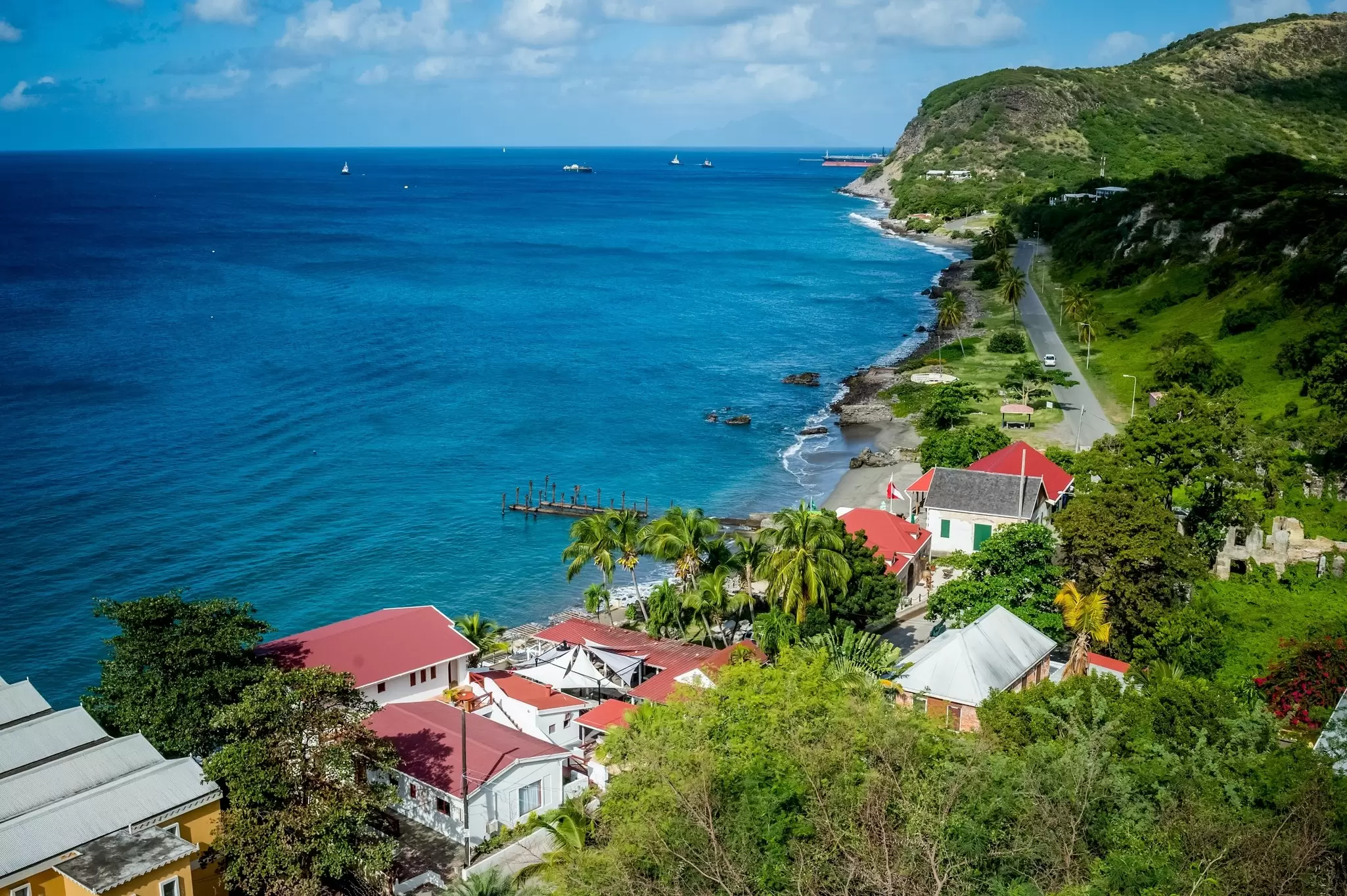 The Caribbean island of Sint Eustatius. 279photo Studio/Shutterstock