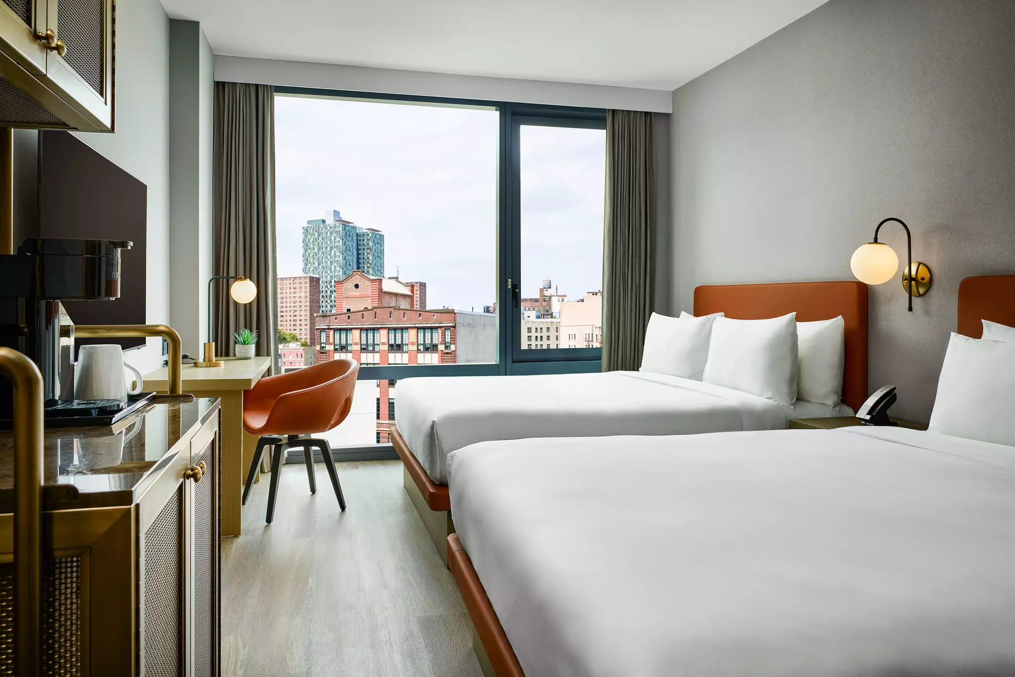 The George Manhattan courtesy image
Double guest room
To be used in "The best budget-friendly hotels in NYC"