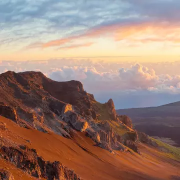Dawn at Haleakalā National Park. Eleseus/Shutterstock