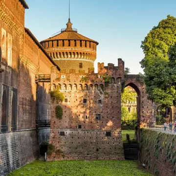Milan's Castello Sforzesco. Viacheslav Lopatin/Shutterstock