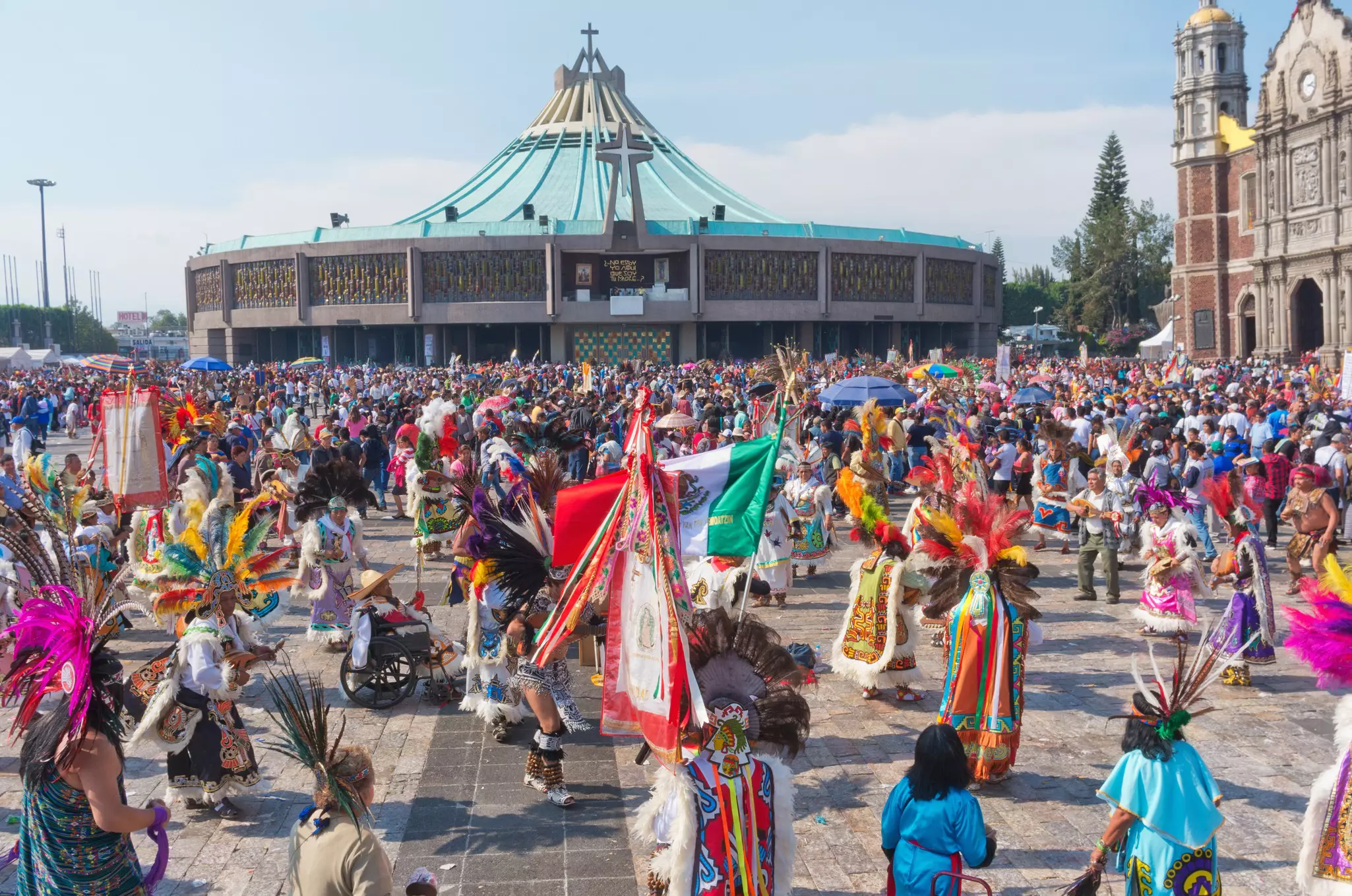 The pilgrims who flock to Basílica de Guadalupe – especially on the Virgin’s feast day, December 12 – represent a cross-section of Mexican society © Belikova Oksana / Shutterstock