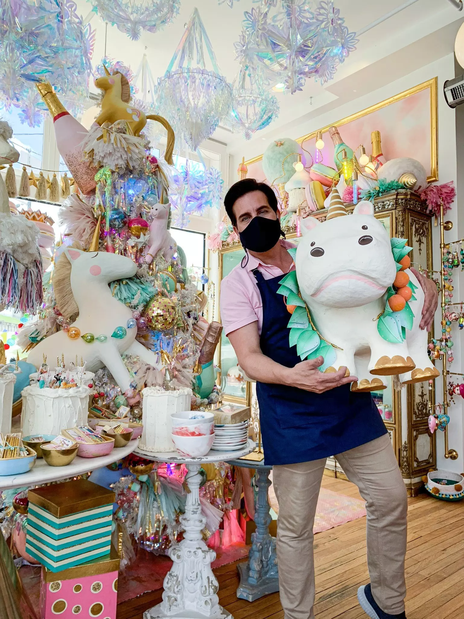 Stephen Brown is the maker behind Glitterville © Bailey Freeman / Lonely Planet