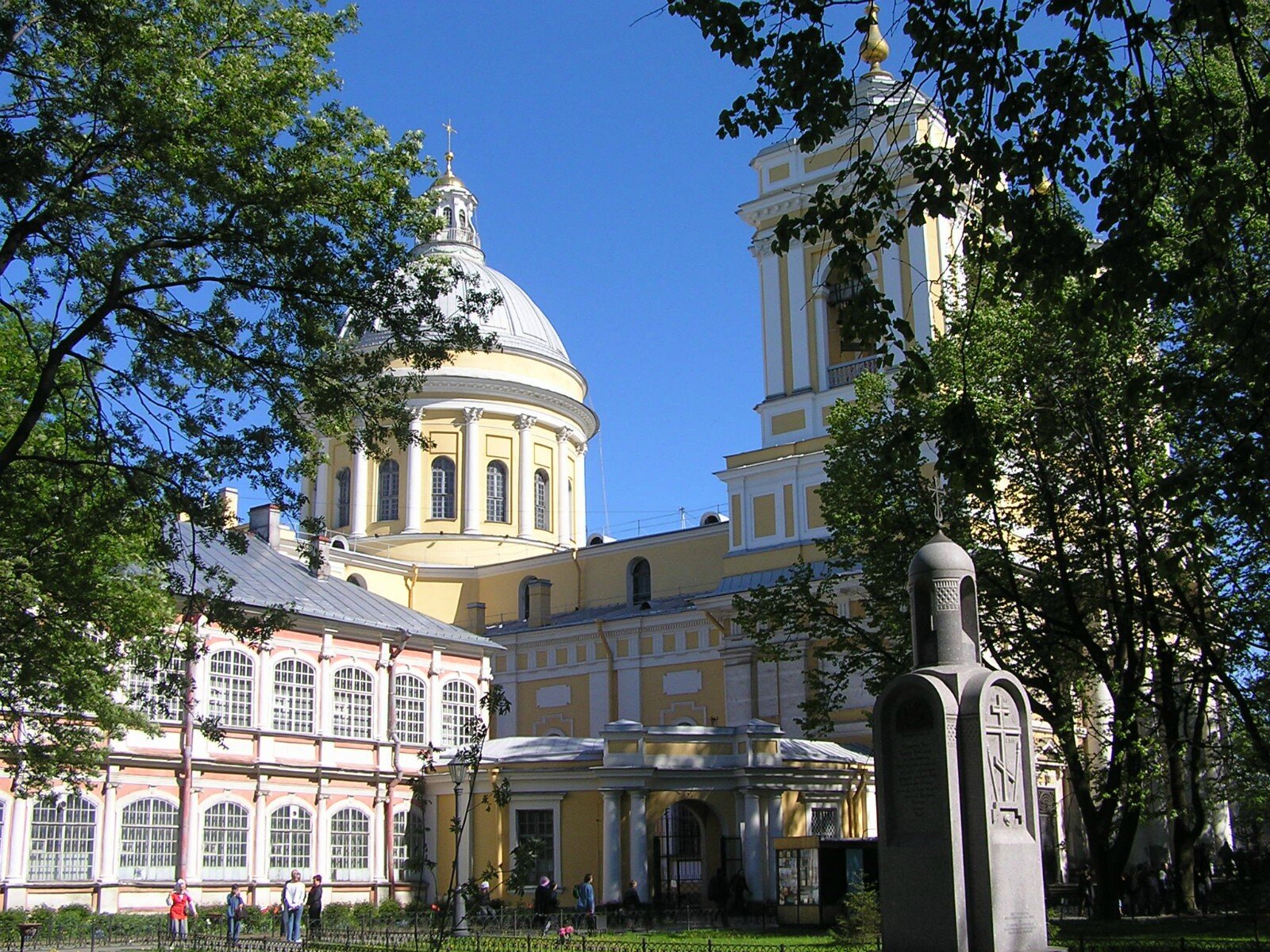 Alexander Nevsky Monastery, named after St Petersburg's patron saint