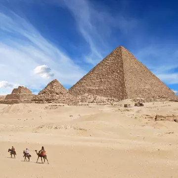 Pyramids in Giza
