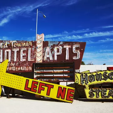 Old signs at Neon Museum.
Lonely Planet Images, Issue 31, Southwest USA, Perfect trip, Lonely Planet Traveller Magazine