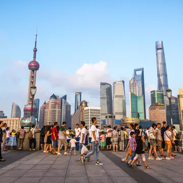 Shanghai is huge, but it's easy to explore by public transport. LMspencer/Shutterstock
