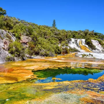 Orakei Korako geothermal park, New Zealand; Shutterstock ID 1029979468;
