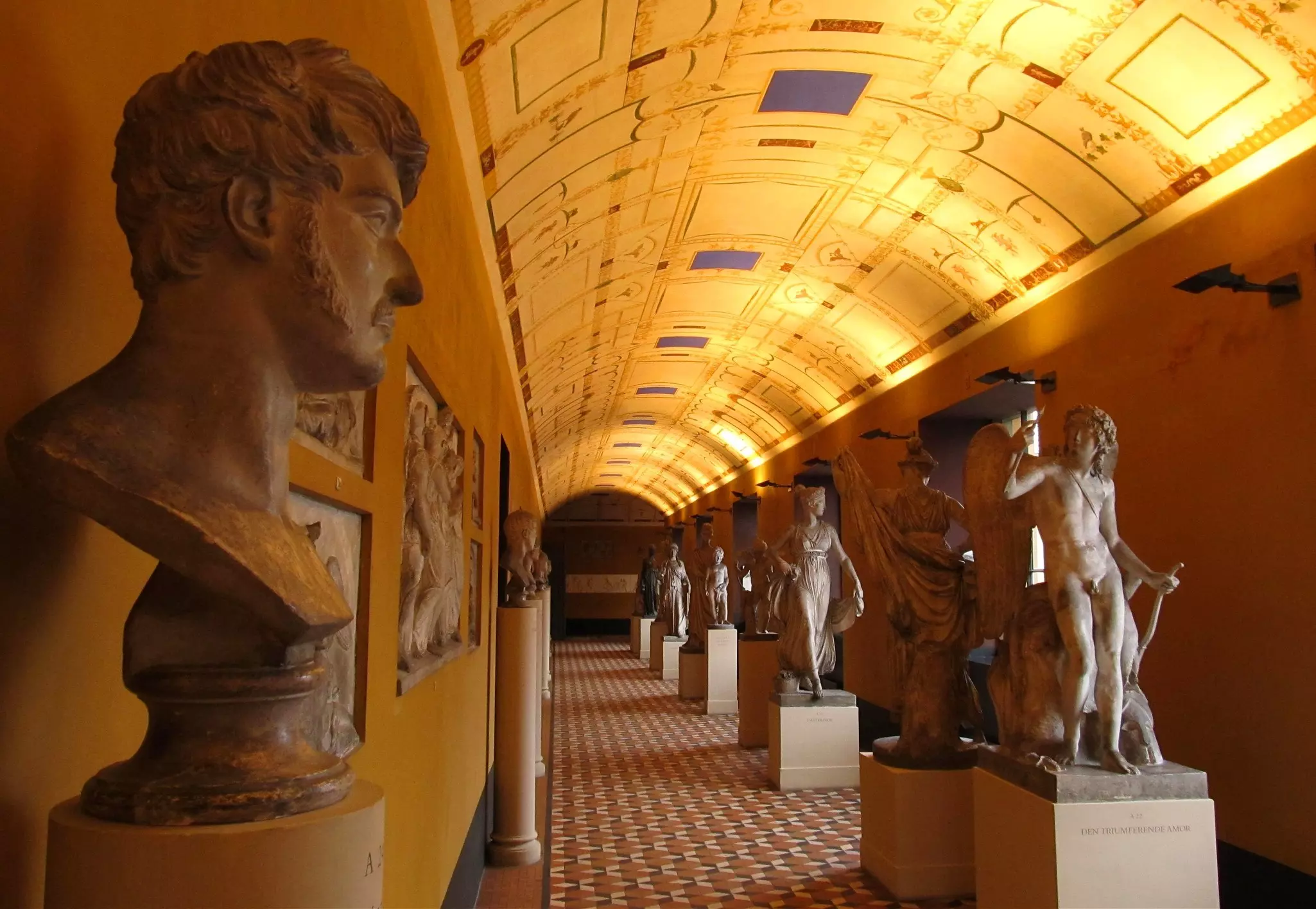 Thorvaldsens Museum interior upper floor