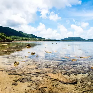 A wonderful view of the Yonehara's Beach at the Ishigaki Island in the prefecture of Okinawa in Japan  License Type: media  Download Time: 2023-11-20T14:46:45.000Z  User: gwencotter  Is Editorial: No  purchase_order: