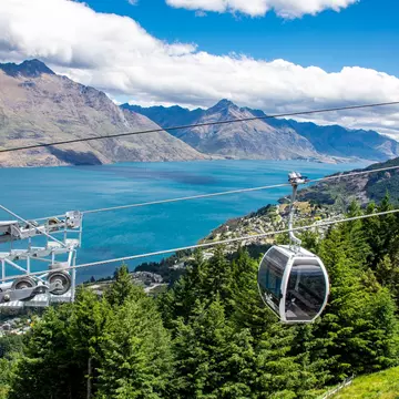 The Skyline Gondola in Queenstown, New Zealand. Danny Ye/Shutterstock