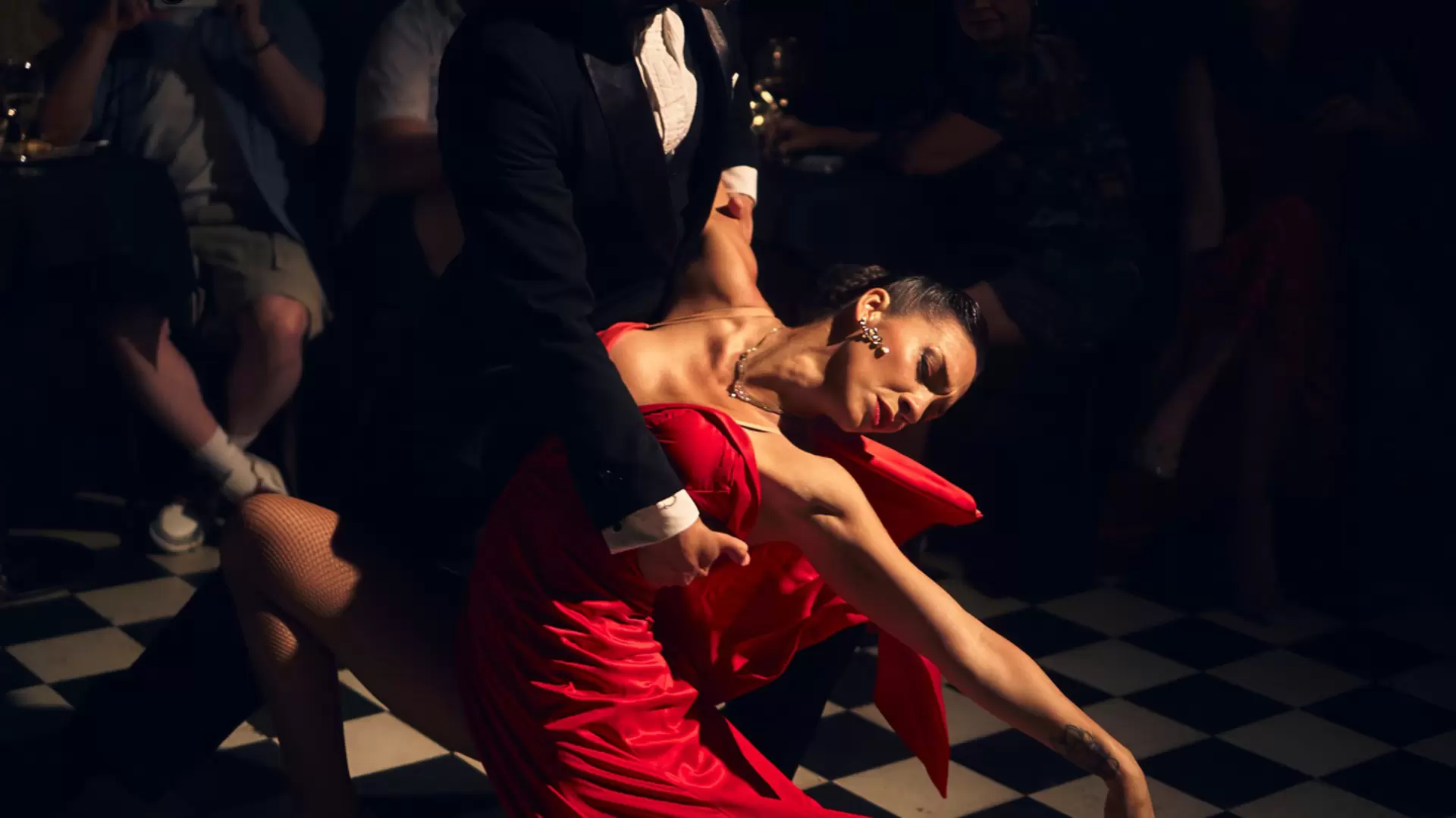 Dancers perform during a tango show at the traditional tango venue Bar Sur in Buenos Aires, Argentina.