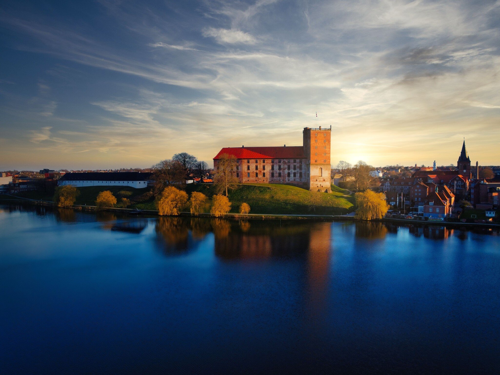 The Danish Castle Koldinghus, Kolding, Denmark.