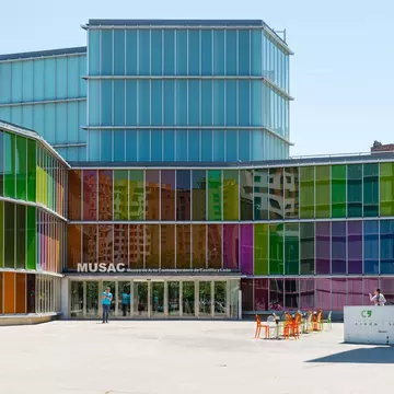 Leon, Spain - 28. May 2015: View of the Museum of Modern Art.; Shutterstock ID 576125392;