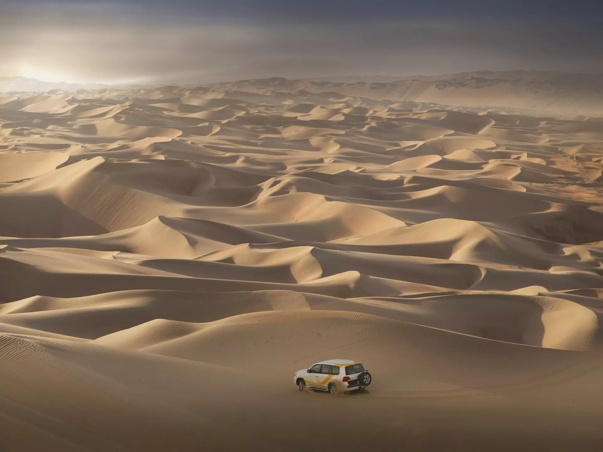 Experienced drivers can explore the dunes of the Empty Quarter – or go on a tour © Buena Vista Images / Getty Images