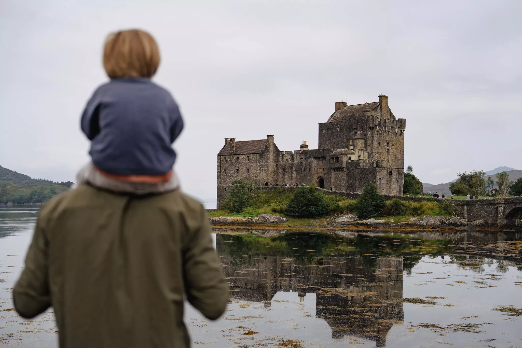 Admiring Eilean Donan