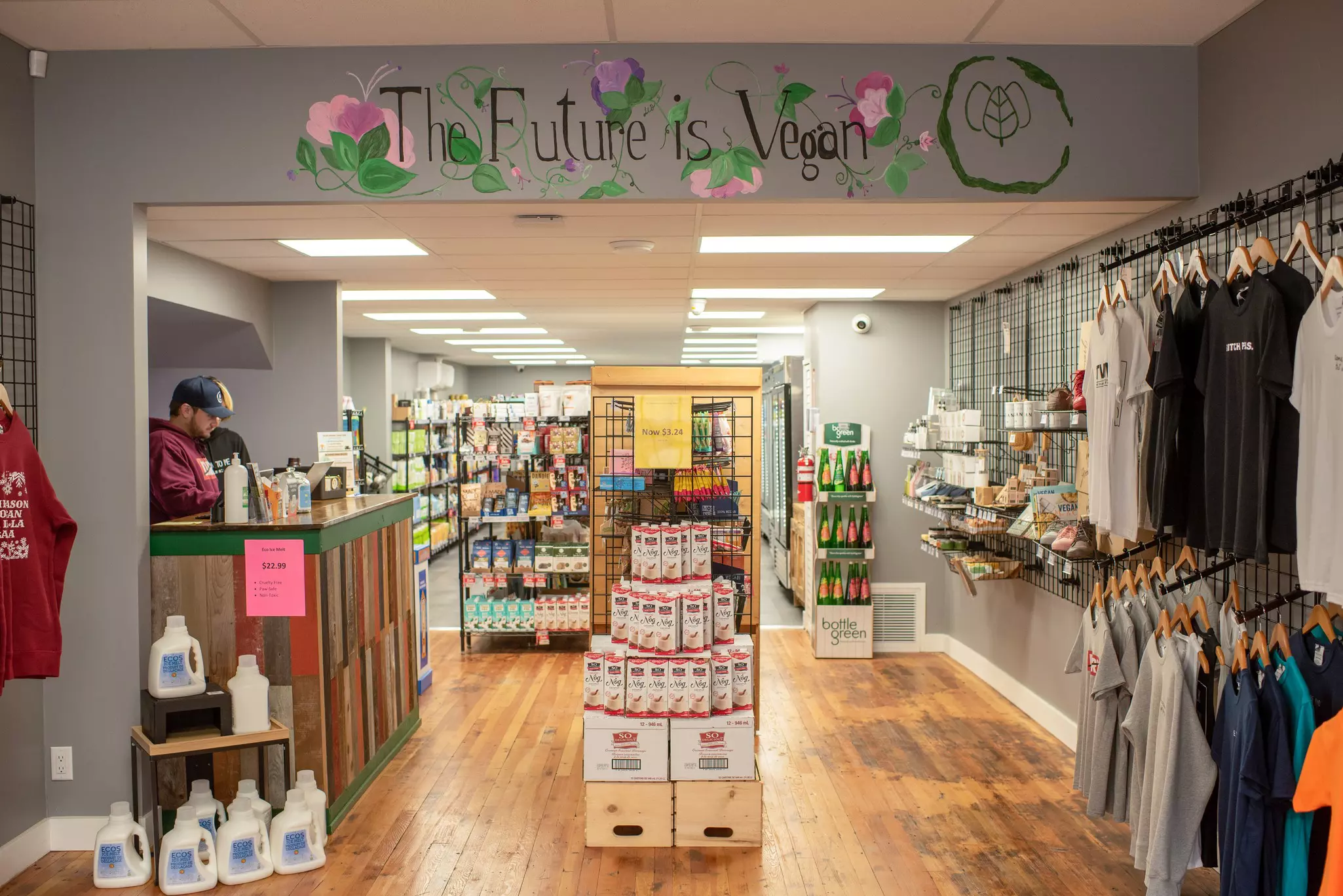 The Veganist offers everything from vegan calamari made from mushrooms, to hair products and shoes © Urban Fig Photography