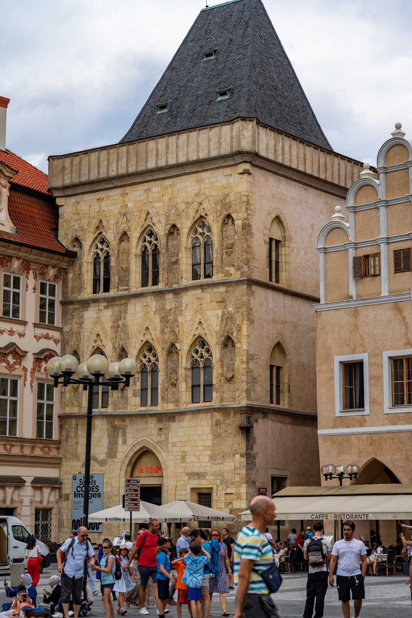 Stone Bell House, House at the Stone Bell, Prague in Czech Republic.