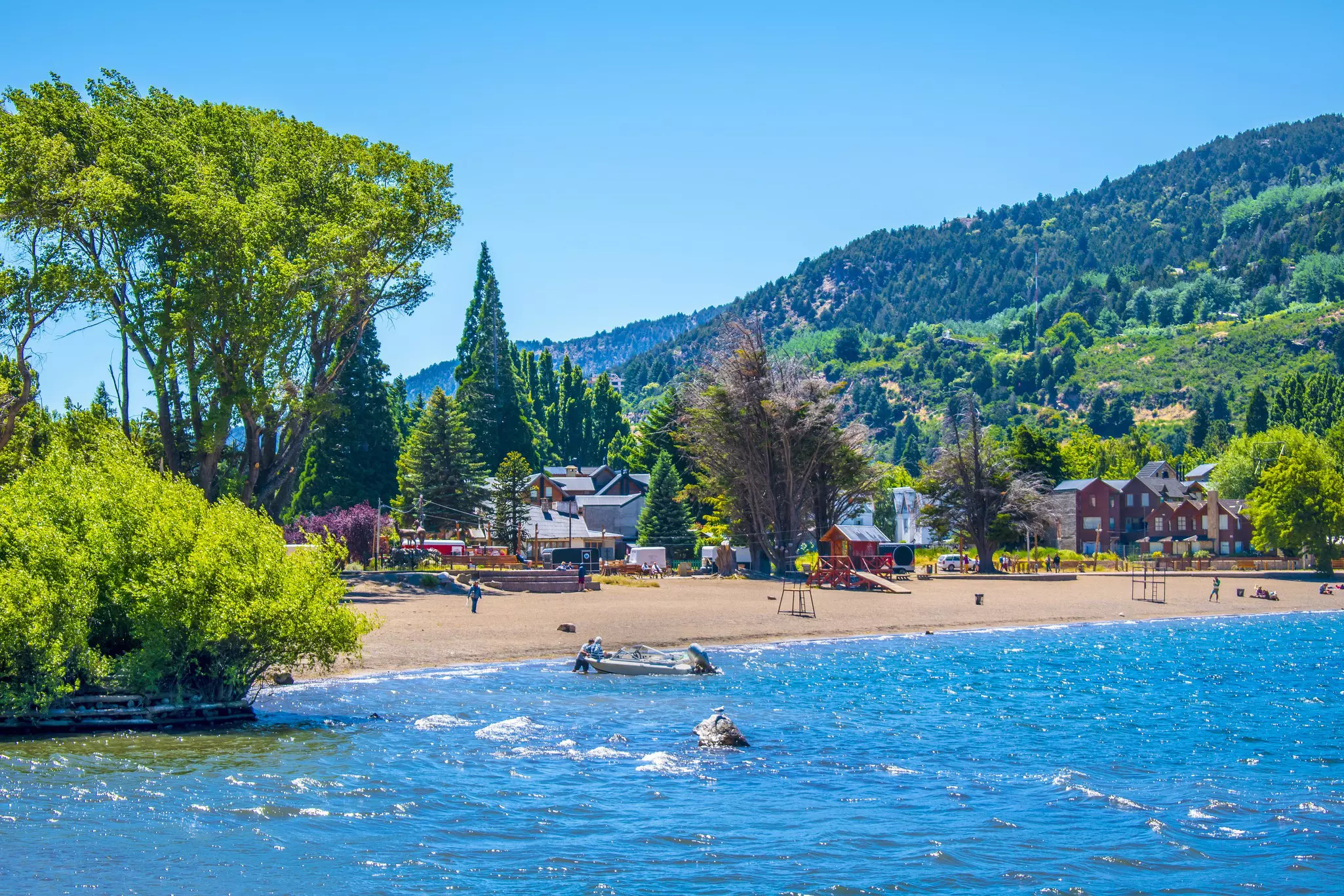 Lago Lácar has some of Argentina's prettiest lake beaches © Javier Ghersi / Getty Images