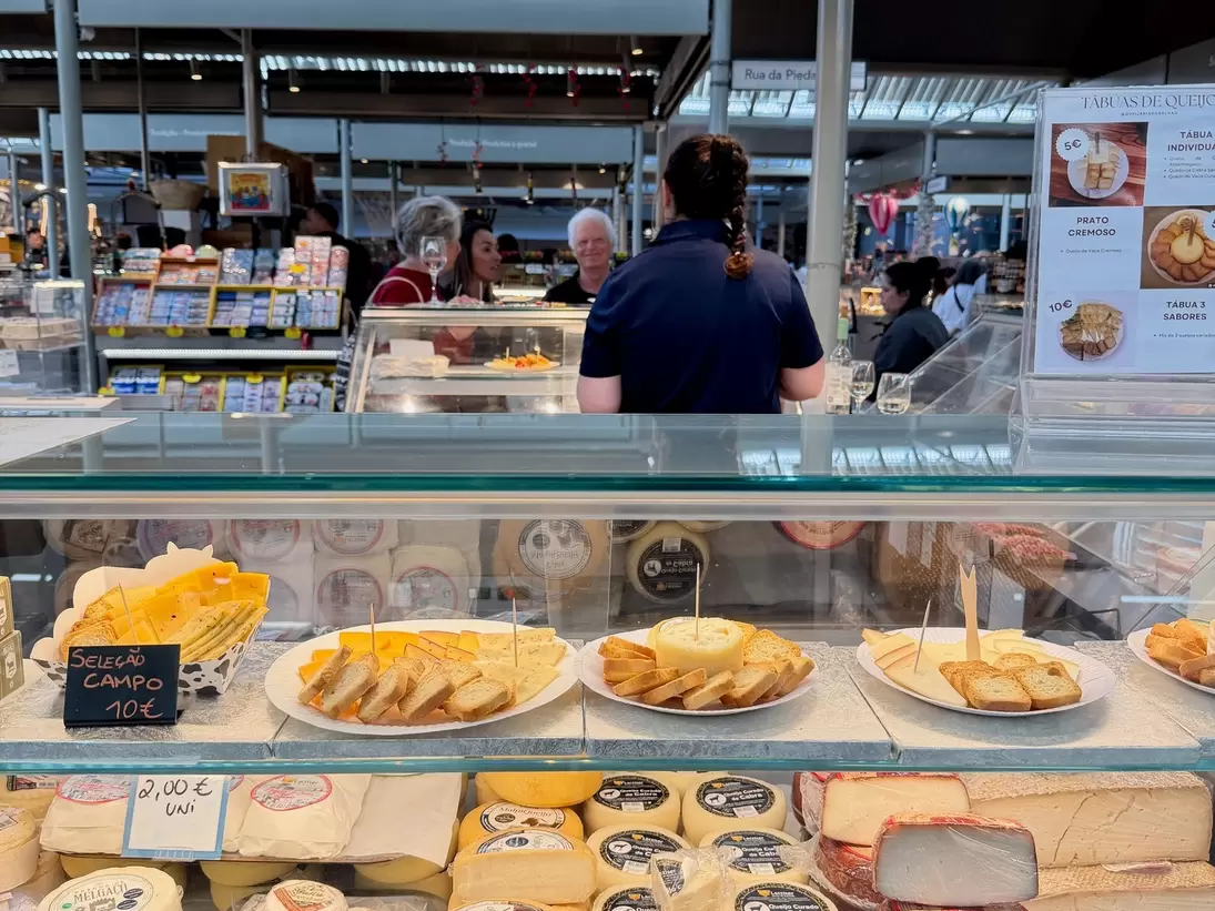Mercado do Bolhão in Porto, Portugal