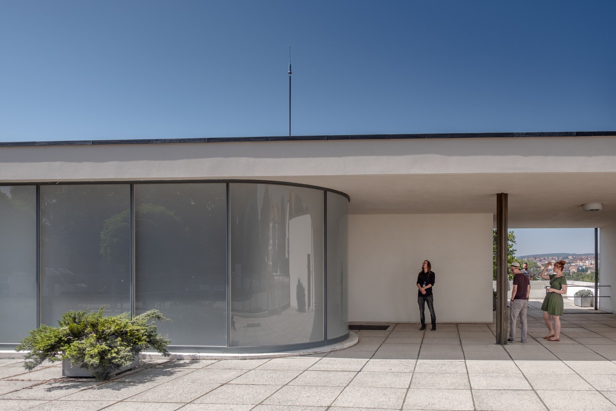 Brno, Czech Republic. Cultural heritage center Villa Tugendhat.