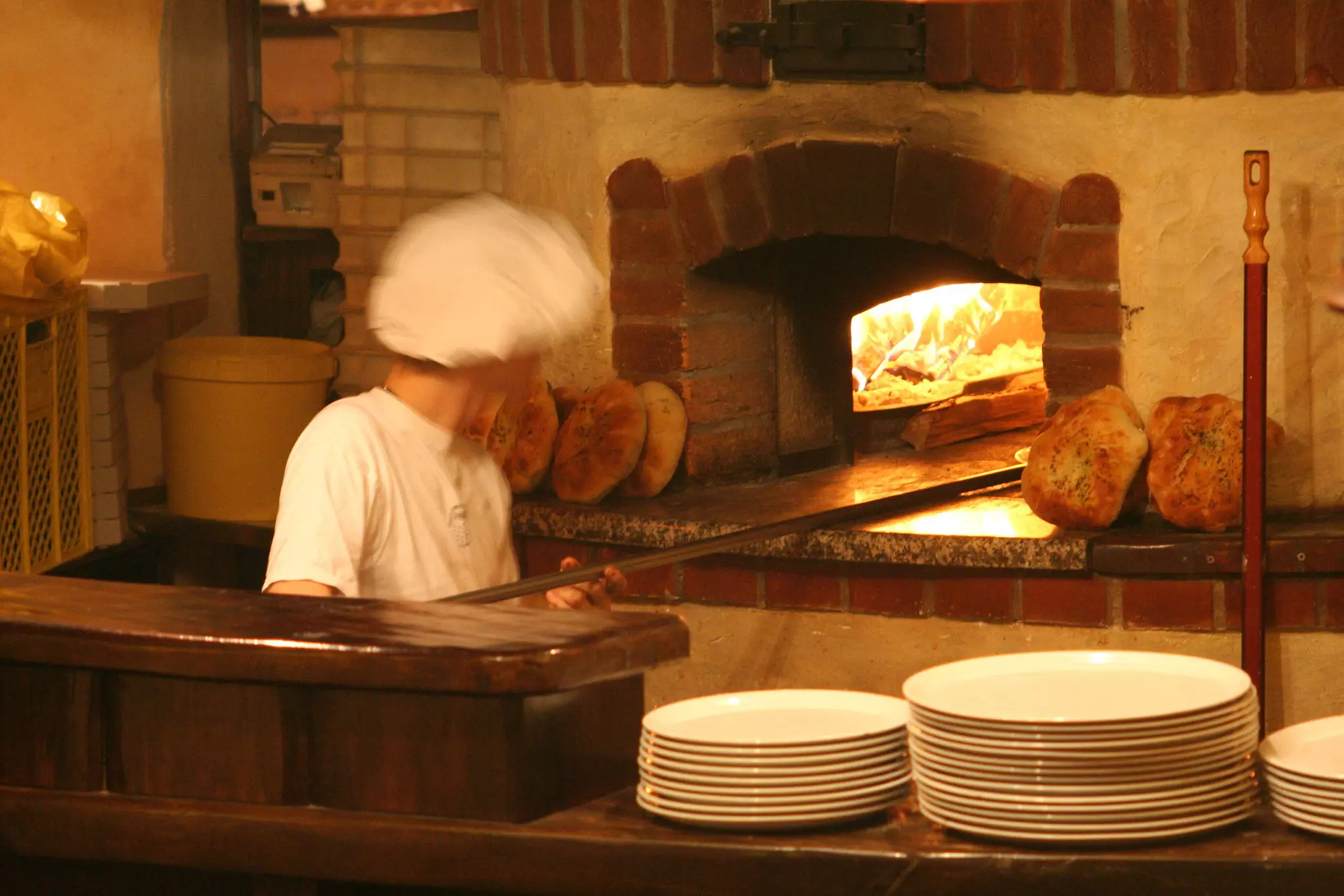 Baking bread at Sokol restaurant in Slovenia ©Jonathan Smith/Lonely Planet