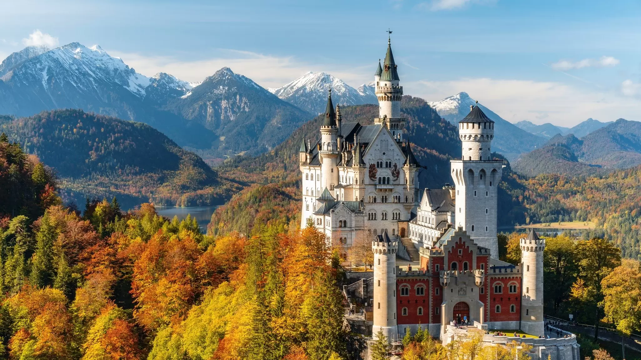 Iconic Neuschwanstein might be the most famous castle in the world. Daniel Pahmeier/Shutterstock