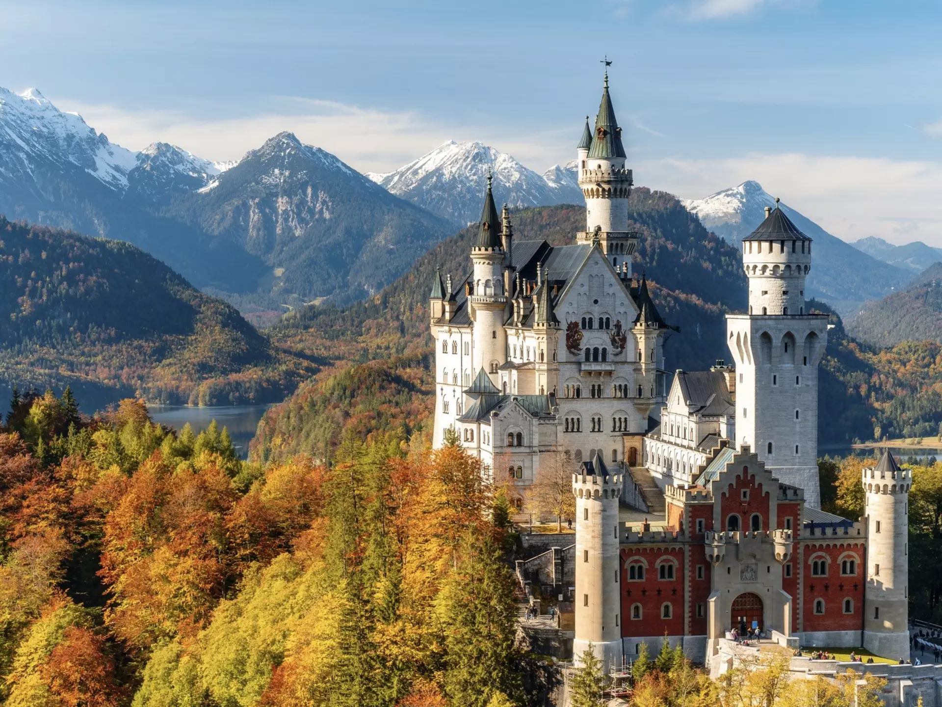 Iconic Neuschwanstein might be the most famous castle in the world. Daniel Pahmeier/Shutterstock