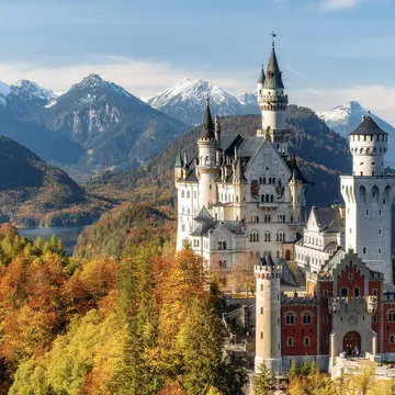 Iconic Neuschwanstein might be the most famous castle in the world. Daniel Pahmeier/Shutterstock