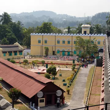 Cellular Jail, so named due to comprising solely of solitary confinement cells, now a National Memorial.