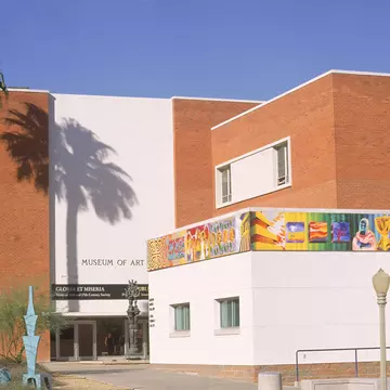 Exterior of the Arizona State University Art Museum