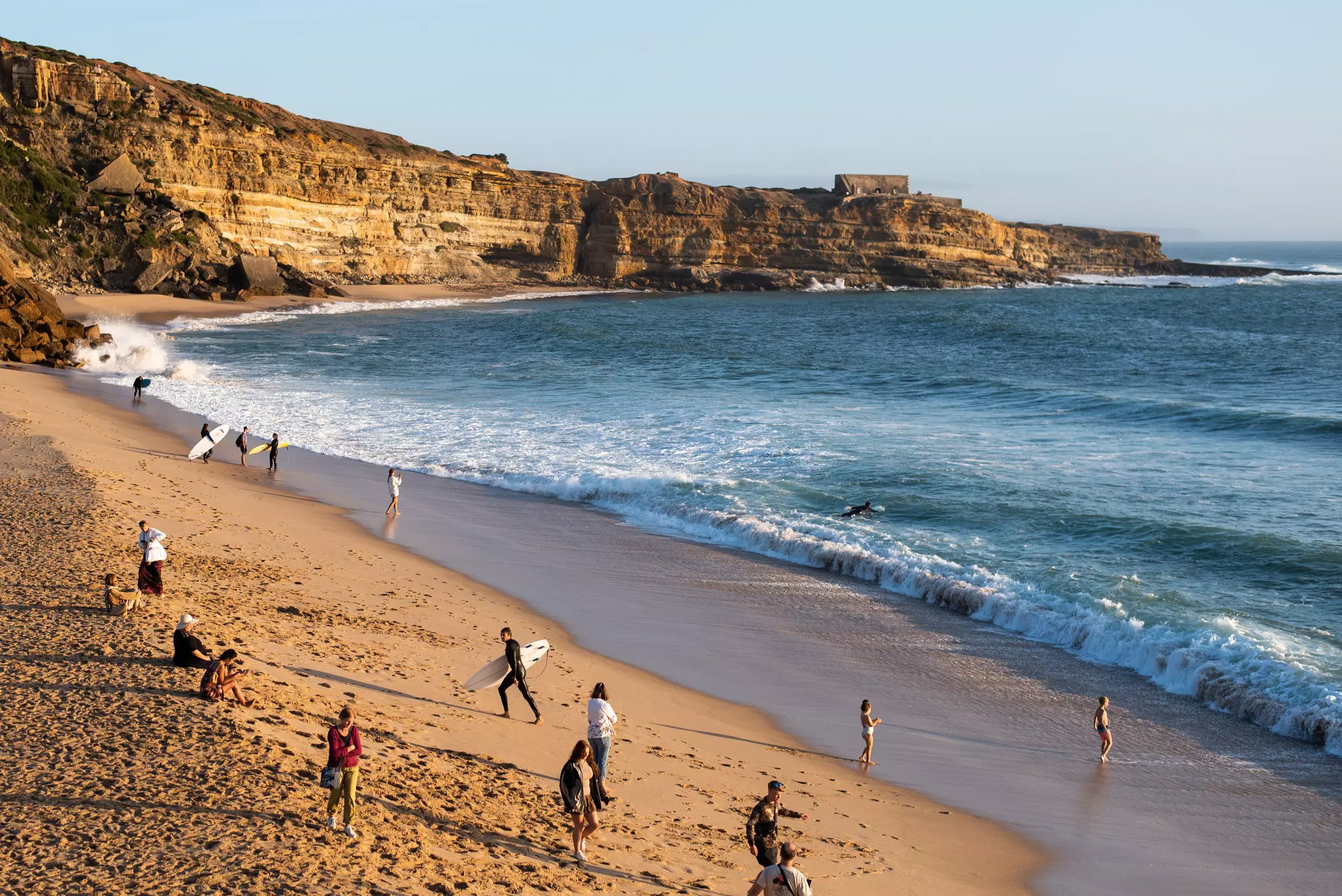 Praia da Ribeira d'Ilhas, near Ericeira. Kerry Murray for Lonely Planet
