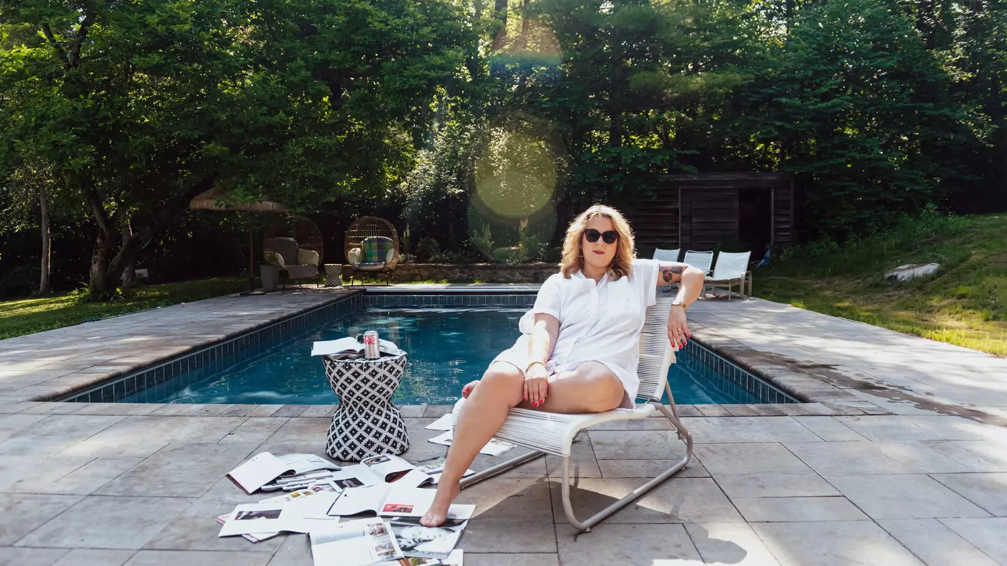 The author has settled in nicely to her new life in Fort Wayne, Indiana © Kasey Wallace Photography