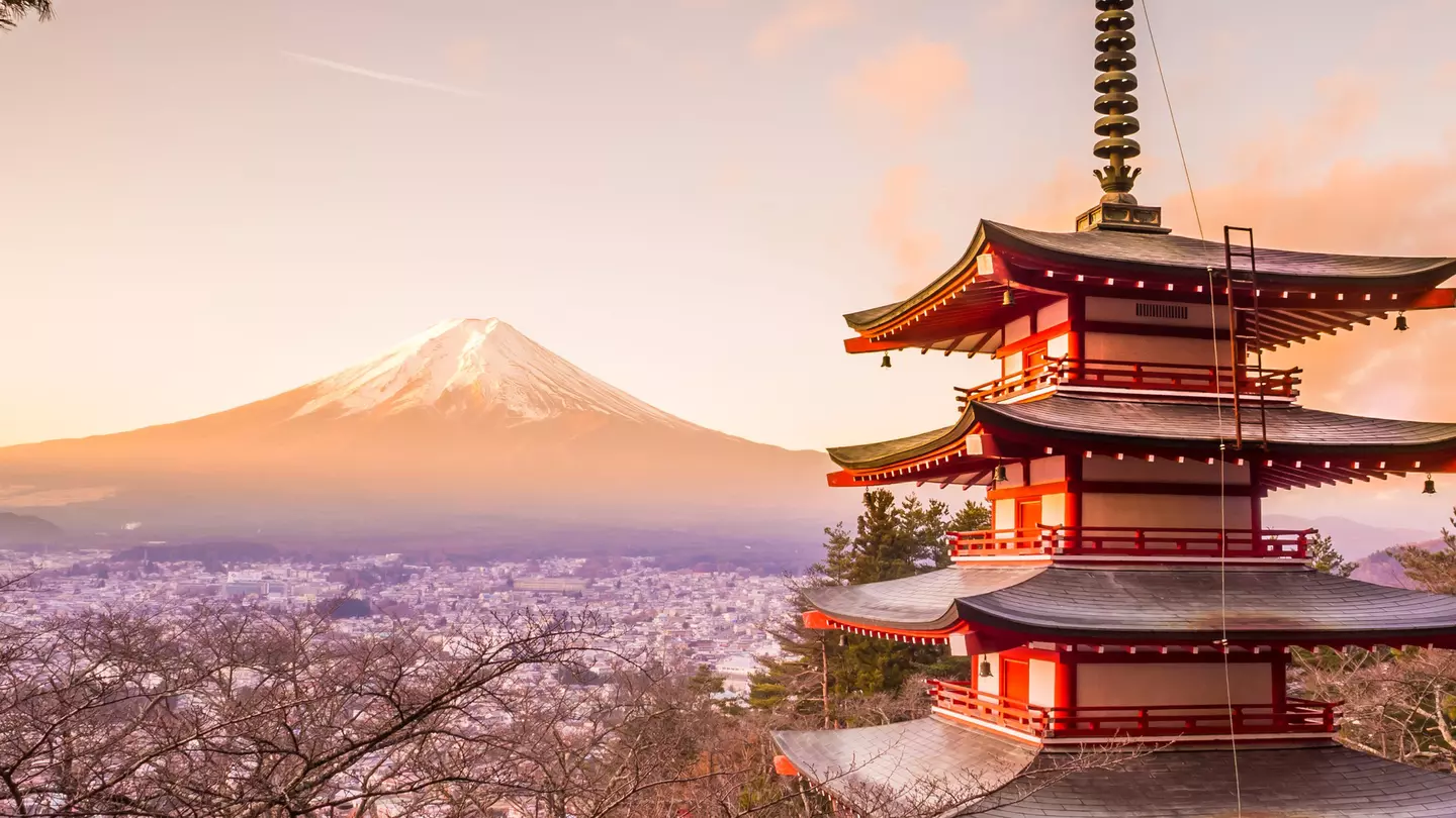 Mount Fuji at Kawakuchiko lake in Japan © f11photo / Shutterstock