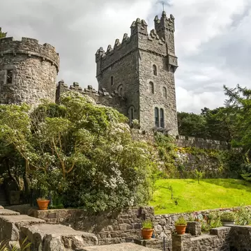 Glenveagh Castle, Donegal in Ireland; Shutterstock ID 412443148;