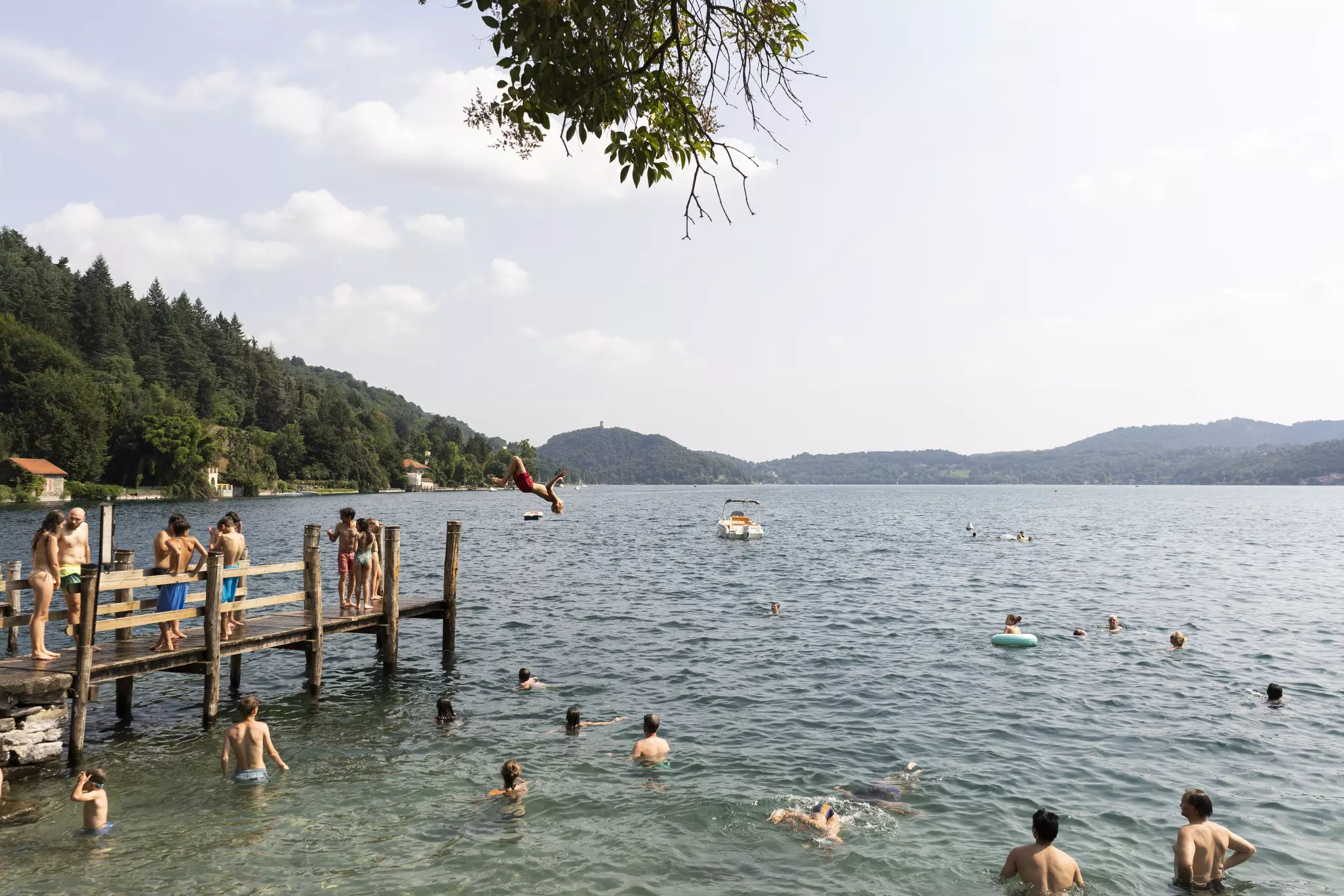 Sassi Beach in Orta San Giulio. Claudia Gori for Lonely Planet