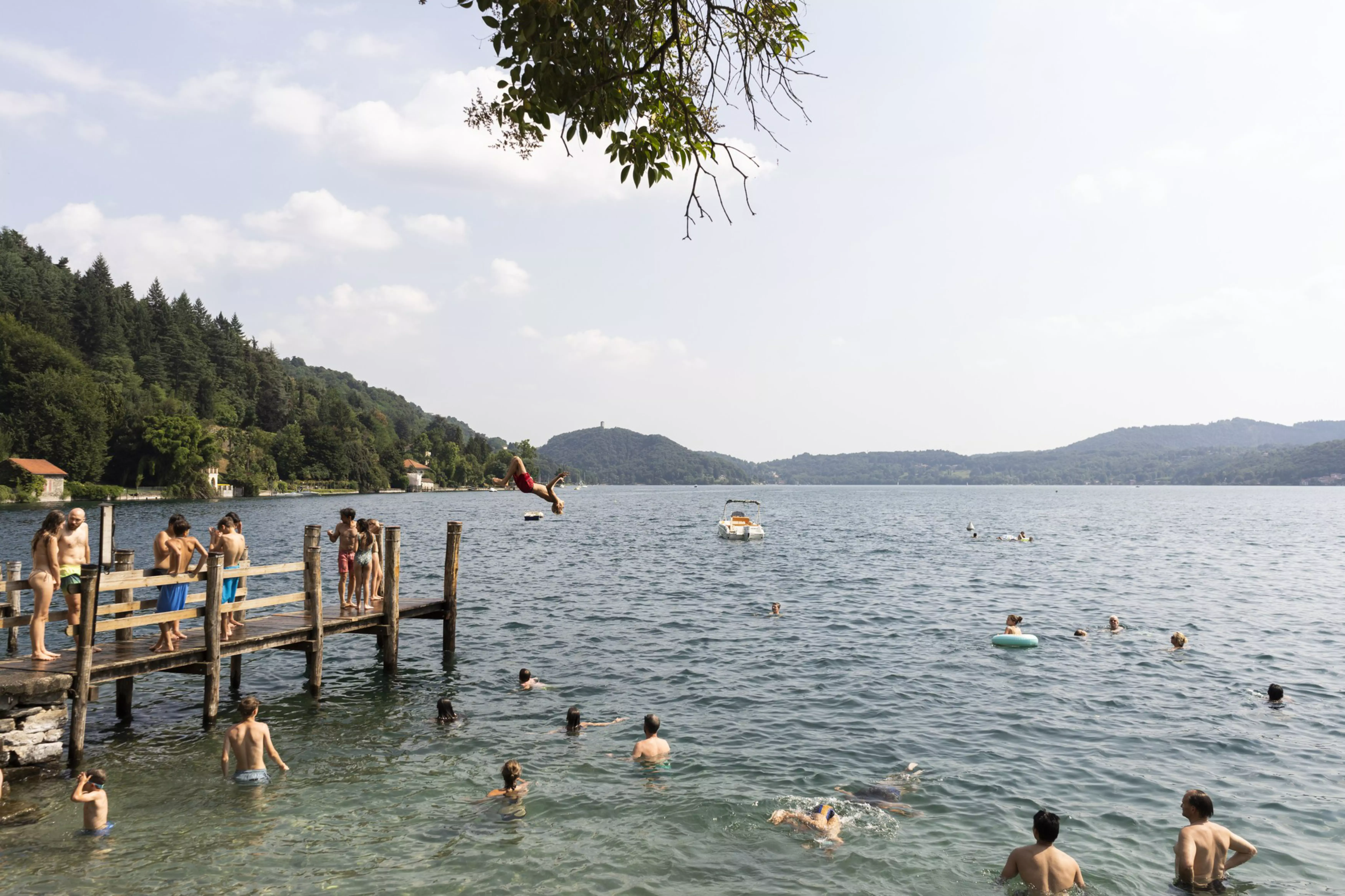 Sassi Beach in Orta San Giulio. Claudia Gori for Lonely Planet