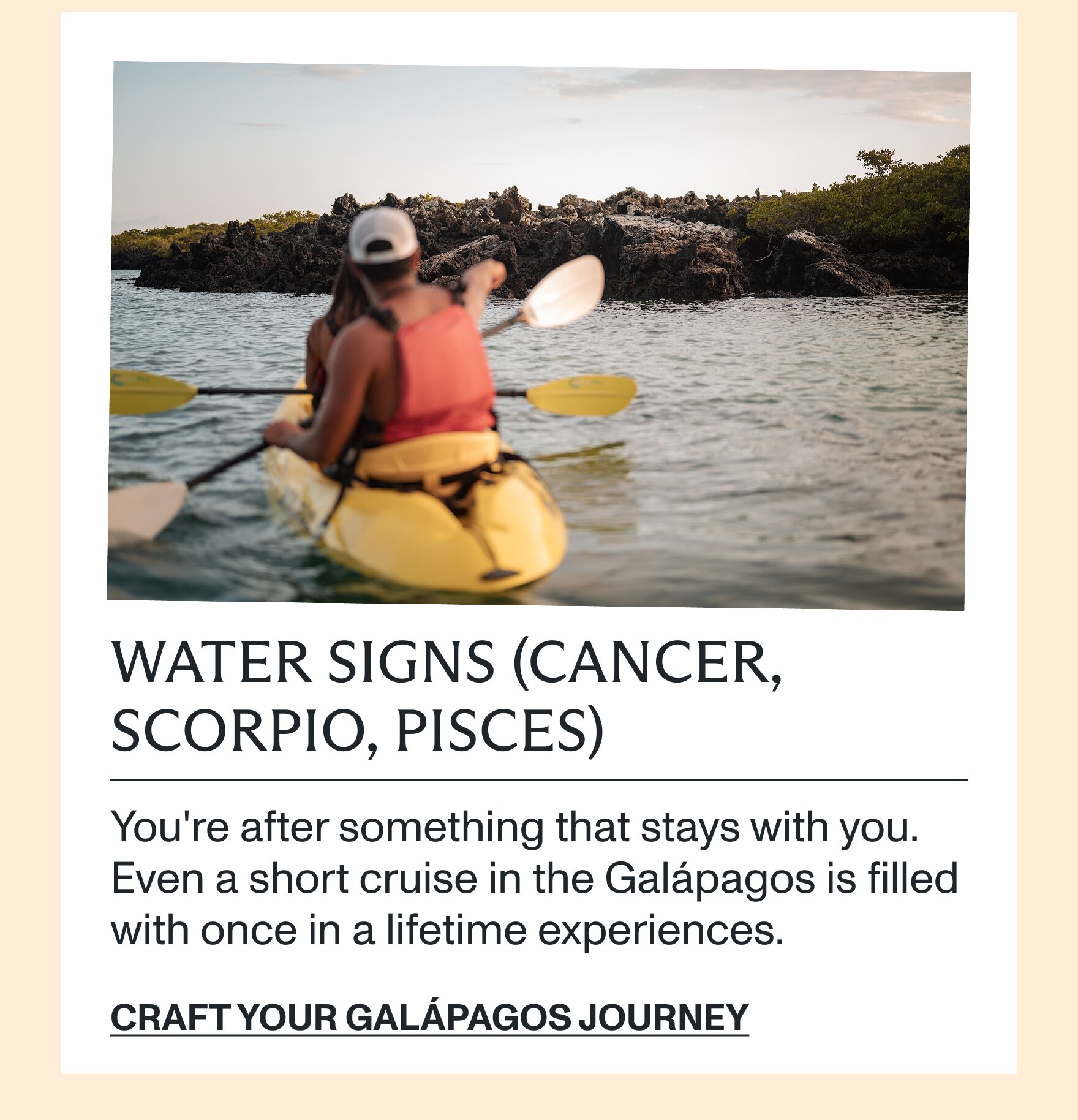 Craft your Galápagos journey