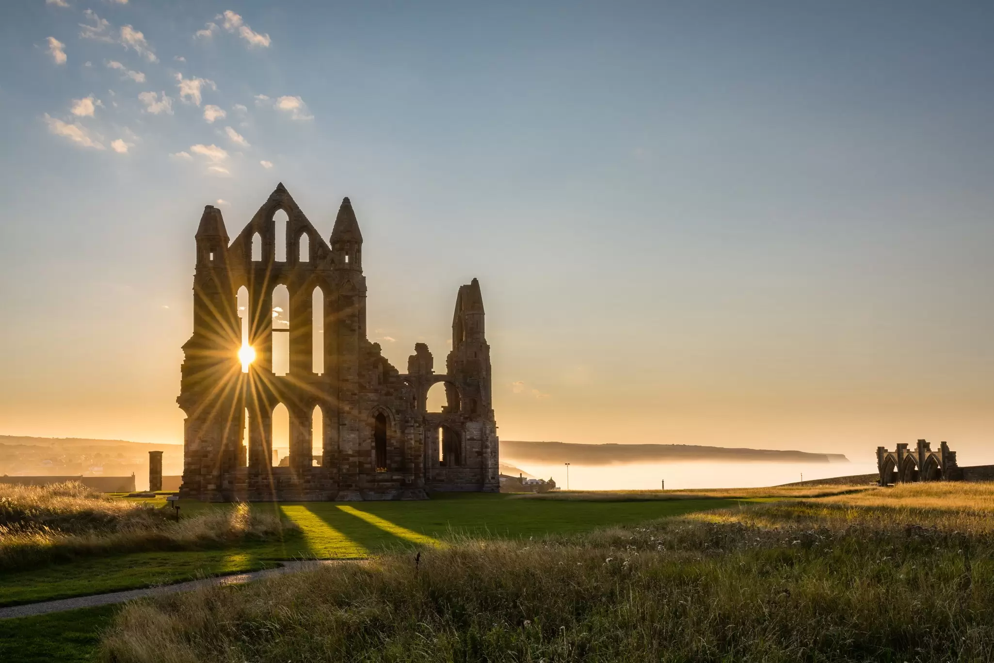 The ruins of Whitby Abbey, North Yorkshire. Dave Head/Shutterstock