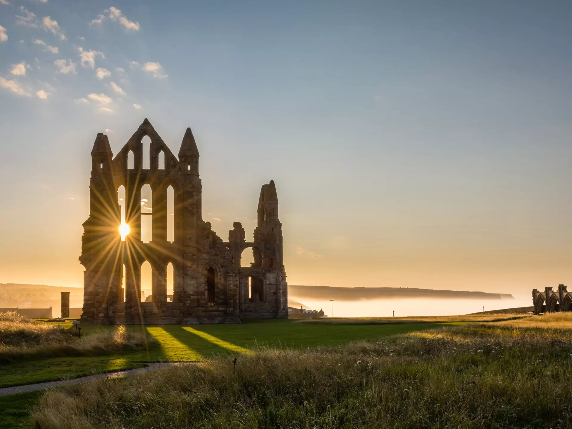 The ruins of Whitby Abbey, North Yorkshire. Dave Head/Shutterstock