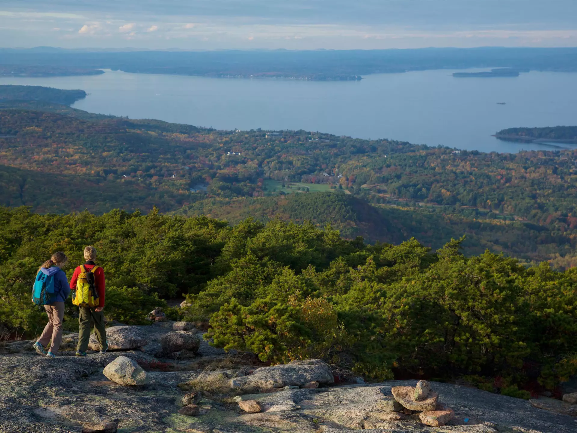 Hikers on the Champlain Valley Trail