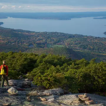 Hikers on the Champlain Valley Trail