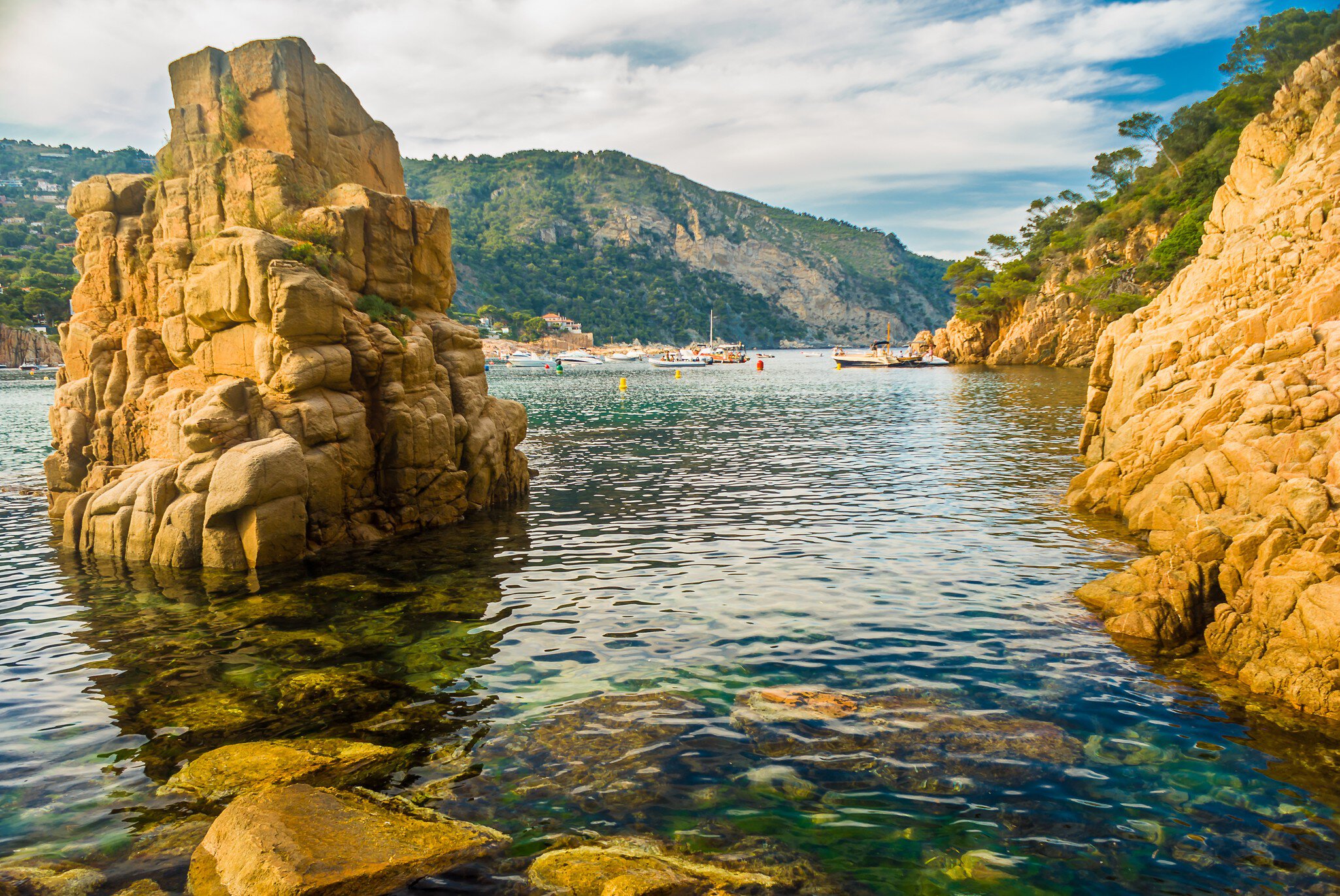 Natural Reserve of Illes Medes near L'Estartit (Spain)