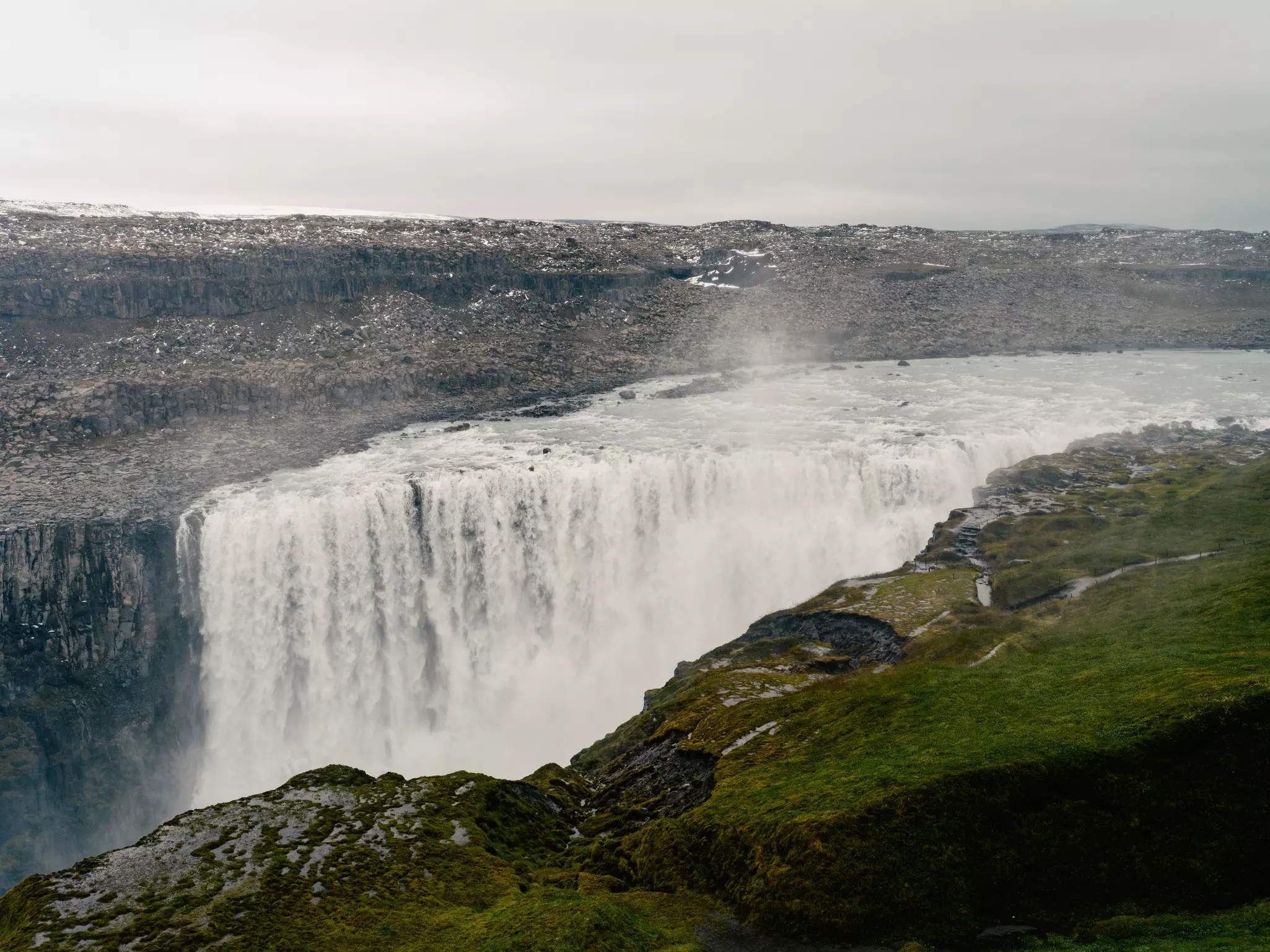Dettifoss Waterfall in Vatnajökull National Park