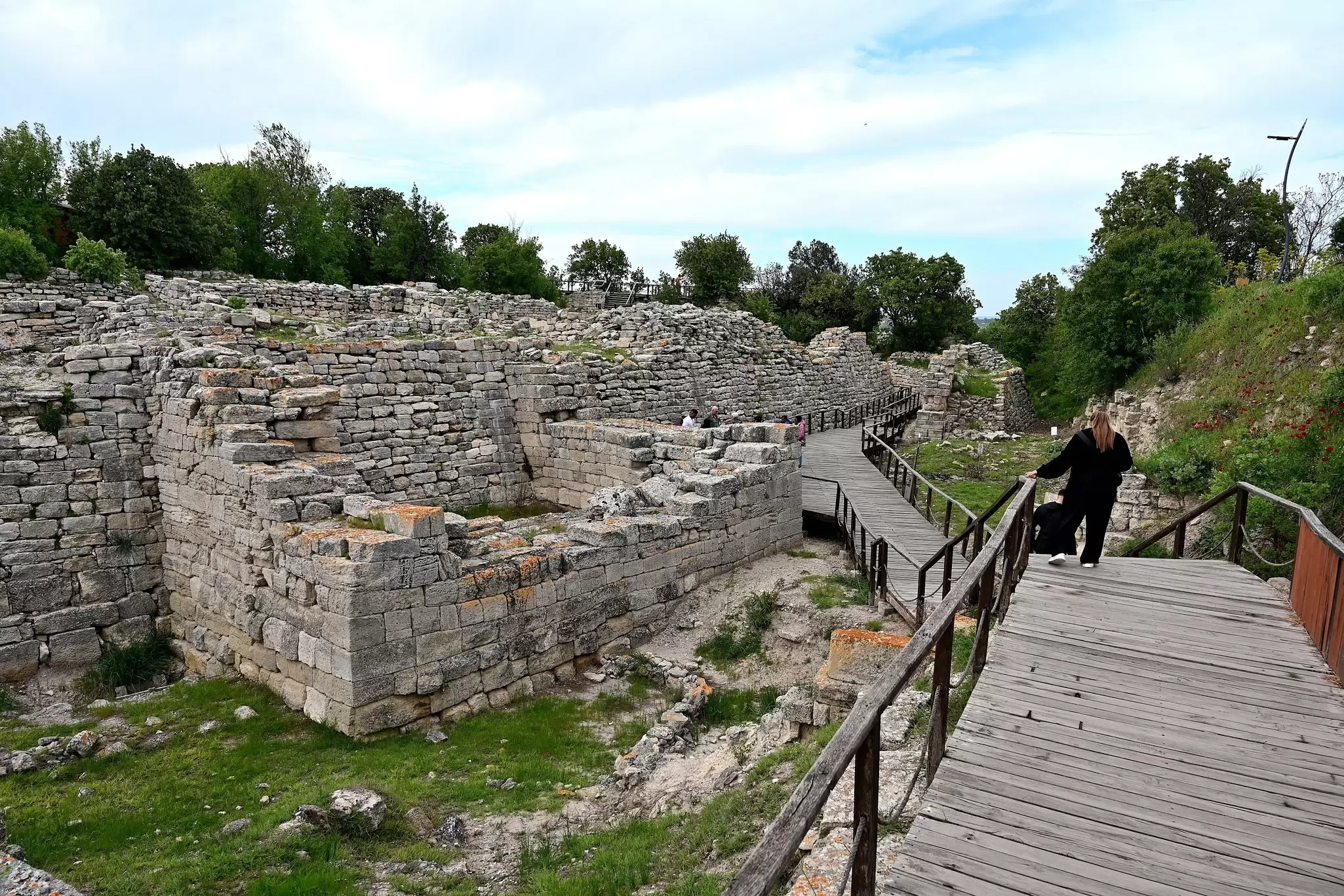 Canakkale, Türkiye - APR 21, 2025:Archaeological Site of Troy in Canakkale, Türkiye , License Type: media, Download Time: 2025-12-09T22:31:57.000Z, User: Norma.PrauseBrewer_LonelyPlanet, Editorial: true, purchase_order: 56530 - Guidebooks, job: Global Publishing WIP, client: Europe 5, other: Norma Brewer